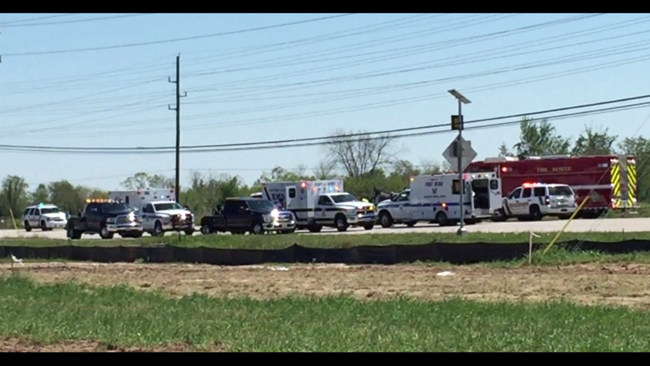 Five transported to hospital after rollover accident in Katy