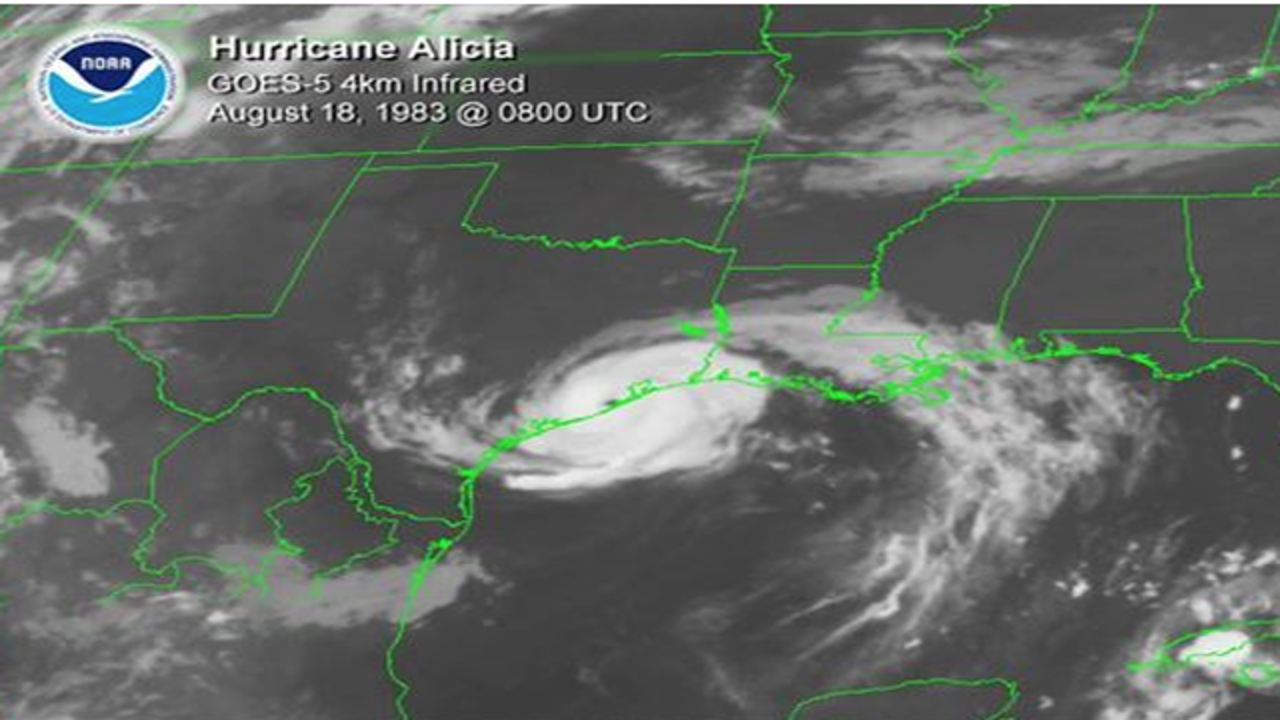 hurricane alicia Sunday marks the 30th anniversary of the landfall of hurricane alicia, which at the time was the costliest tropical cyclone to ever strike the houston area. hurricane alicia Sunday marks the 30th anniversary of the landfall of hurricane alicia, which at the time was the costliest tropical cyclone to ever strike the houston area.