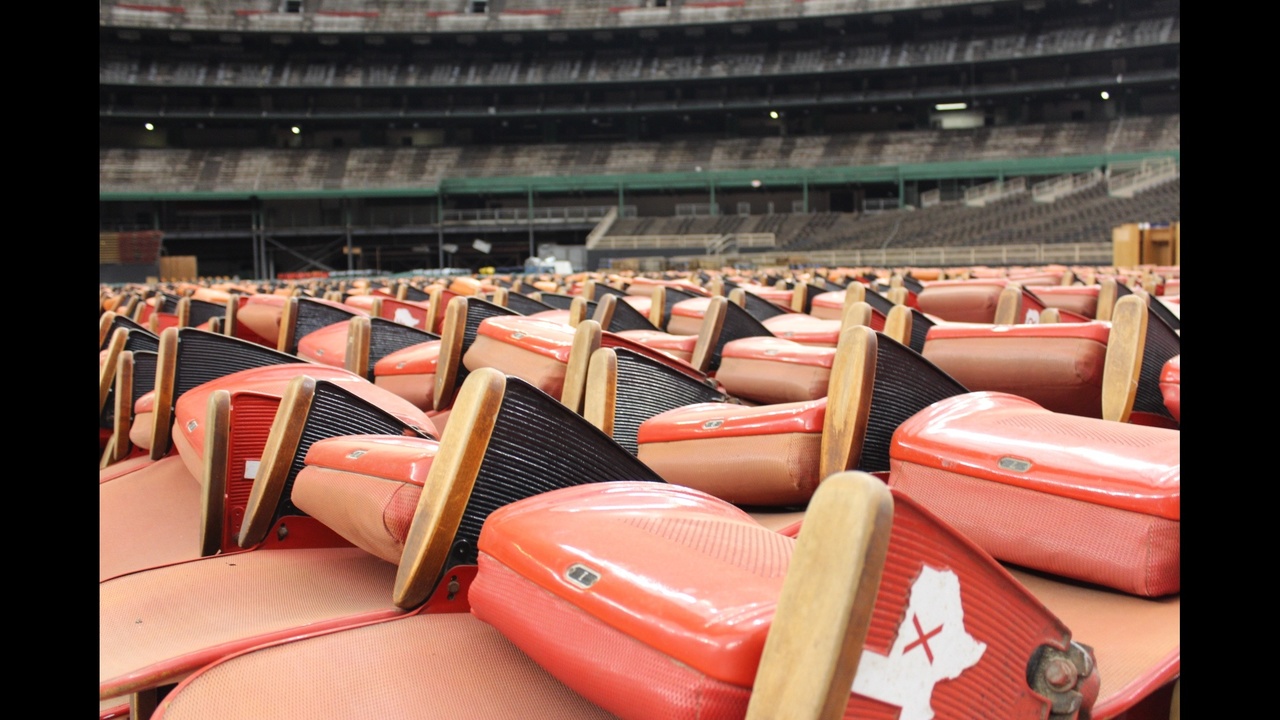 Astrodome seats sold online today