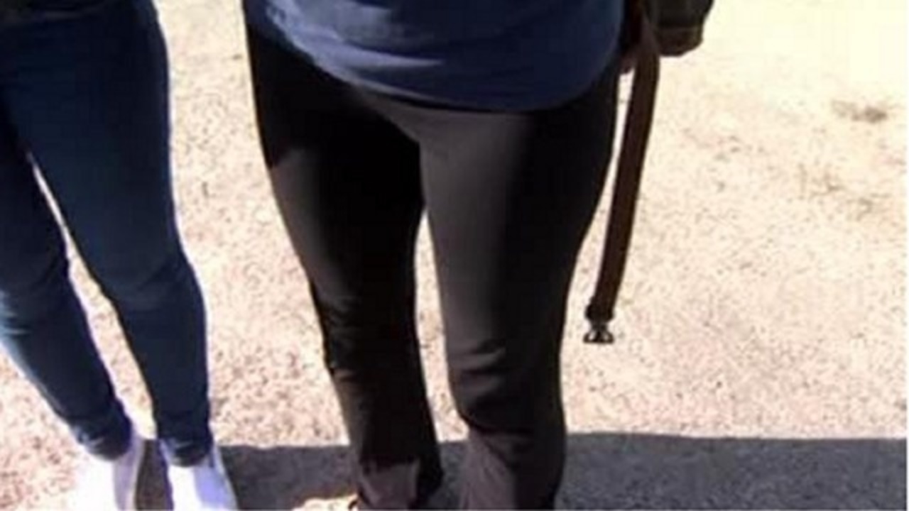 Students protest yoga pants ban