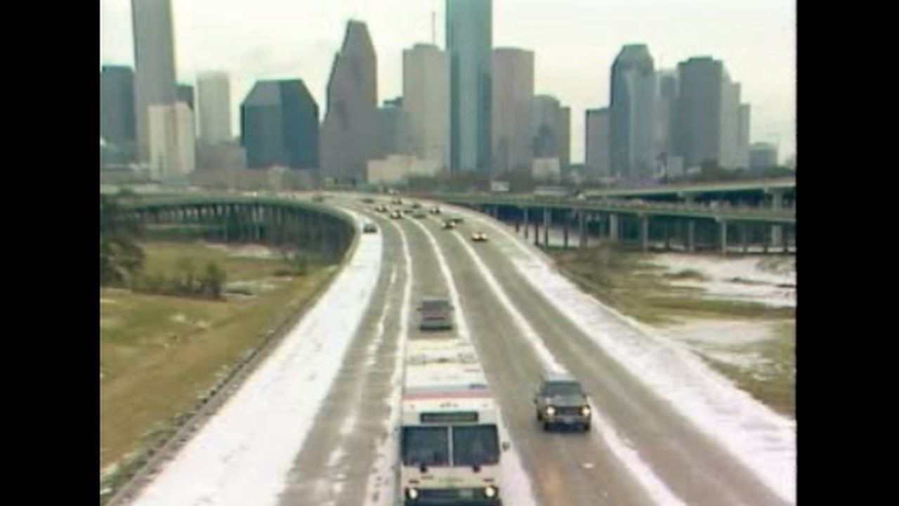 When was the coldest day ever in Houston?