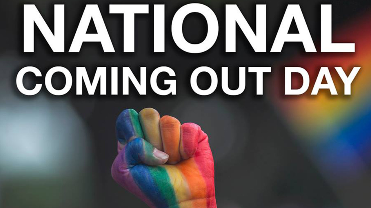 This is National Coming Out Day