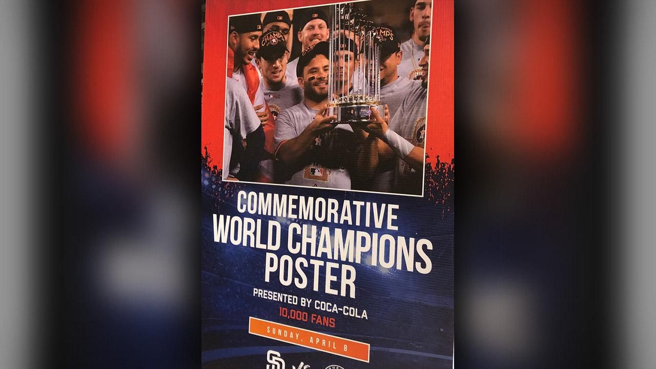 Houston Astros to host 'Gold Rush' event on Wednesday with exclusive gold  merch