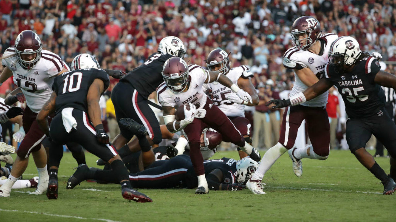 Mond, Small lead No. 22 Texas A&M to 26-23 win vs. Gamecocks