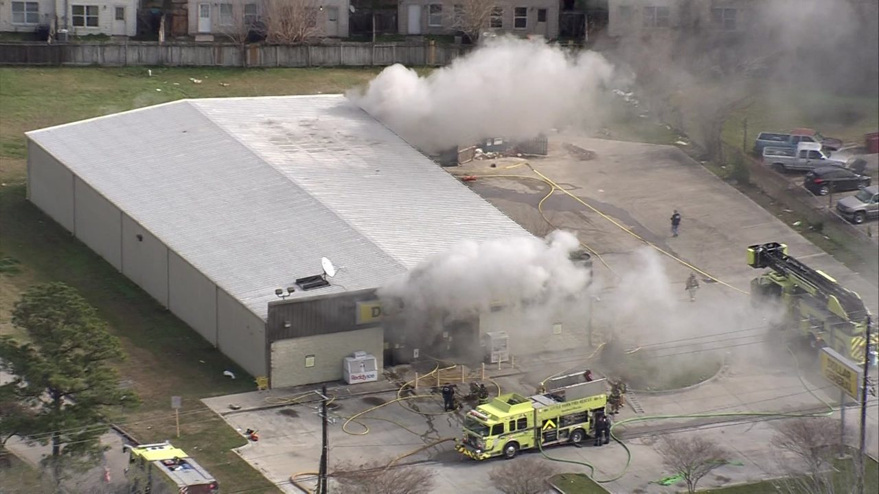 Thumbnail For Sky 2 Flies Over 2 Alarm Fire At Dollar General Store Thumbnail For Sky 2 Flies Over 2 Alarm Fire At Dollar General Store