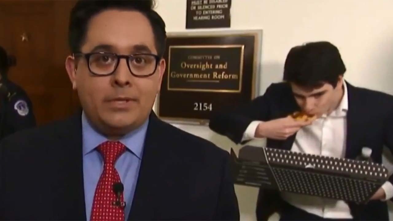 Hallway Pizza Guy Student seen scarfing down a slice at...