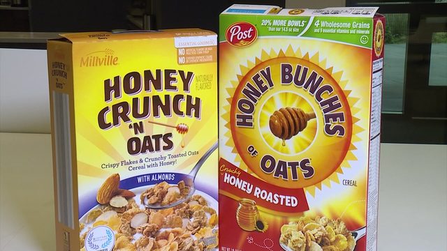 How does store brand cereal compare to brand name boxes?
