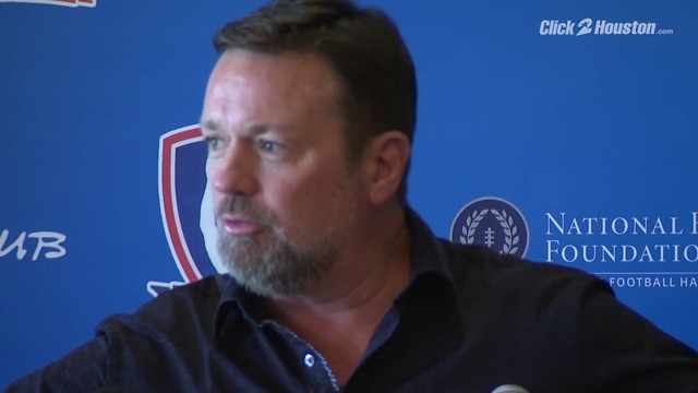 Former Oklahoma and new XFL Dallas head coach Bob Stoops speaks at&hellip;