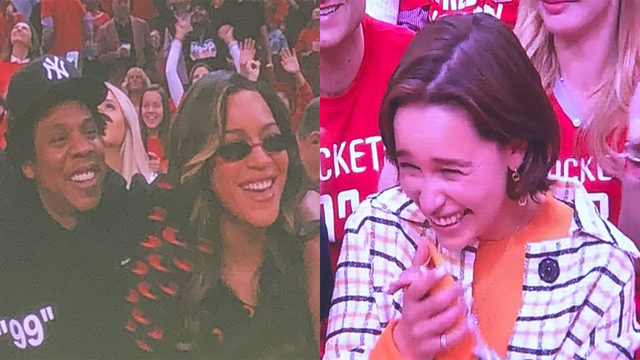 Beyonce, Jay-Z, Emilia Clarke among stars spotted at Toyota Center for&hellip;