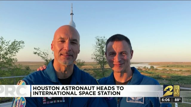Houston astronaut heads to International Space Station